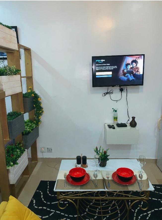 Cozy Studio Unit In Lekki Phase 1 - Kitchen, 24-7 Light, Wifi, Netflix Apartman Lagos Kültér fotó